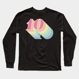 10 Long Sleeve T-Shirt